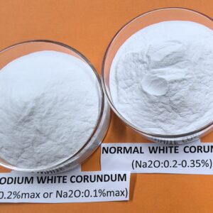 NA2O 0,2 % MÁXIMO BAJO CONTENIDO DE SODIO WFA ALÚMINA FUNDIDA BLANCA 0-1-3-5-8 MM 325 F -1-